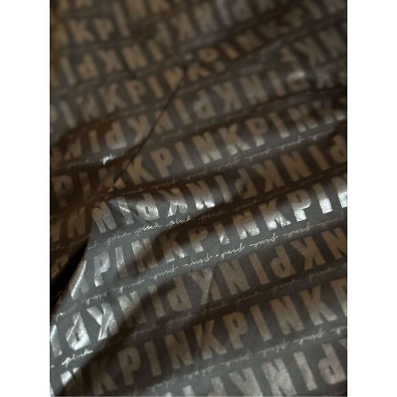 Vs Pink Leggings xxl wet look shiny logo faux leather shimmer - Picture 5 of 6